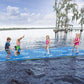 Airhead Watermat Fun Mat 18 Plus, Green/Blue, 18' X 6' X 2''