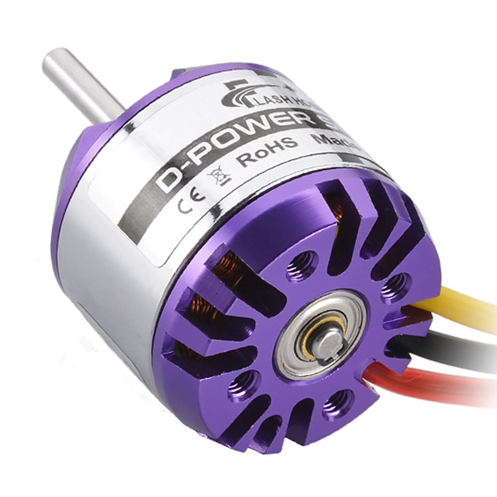 FLASH HOBBY D2830 Brushless Motor 850KV Outrunner Motor RC Plane Motor for RC Aircraft Helicopter Multicopter Drone Fixed Wing