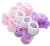 Reborn Baby Doll Clothes Accessories 18-22 Inch Reborn Newborn Doll Clothing Headbands & Socks Sets 4 Pcs
