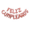 Letter Balloons Feliz Cumpleanos Rose Gold Balloon Happy Birthday Balloons Birthday Banner Decoration Party Decoration Supplies