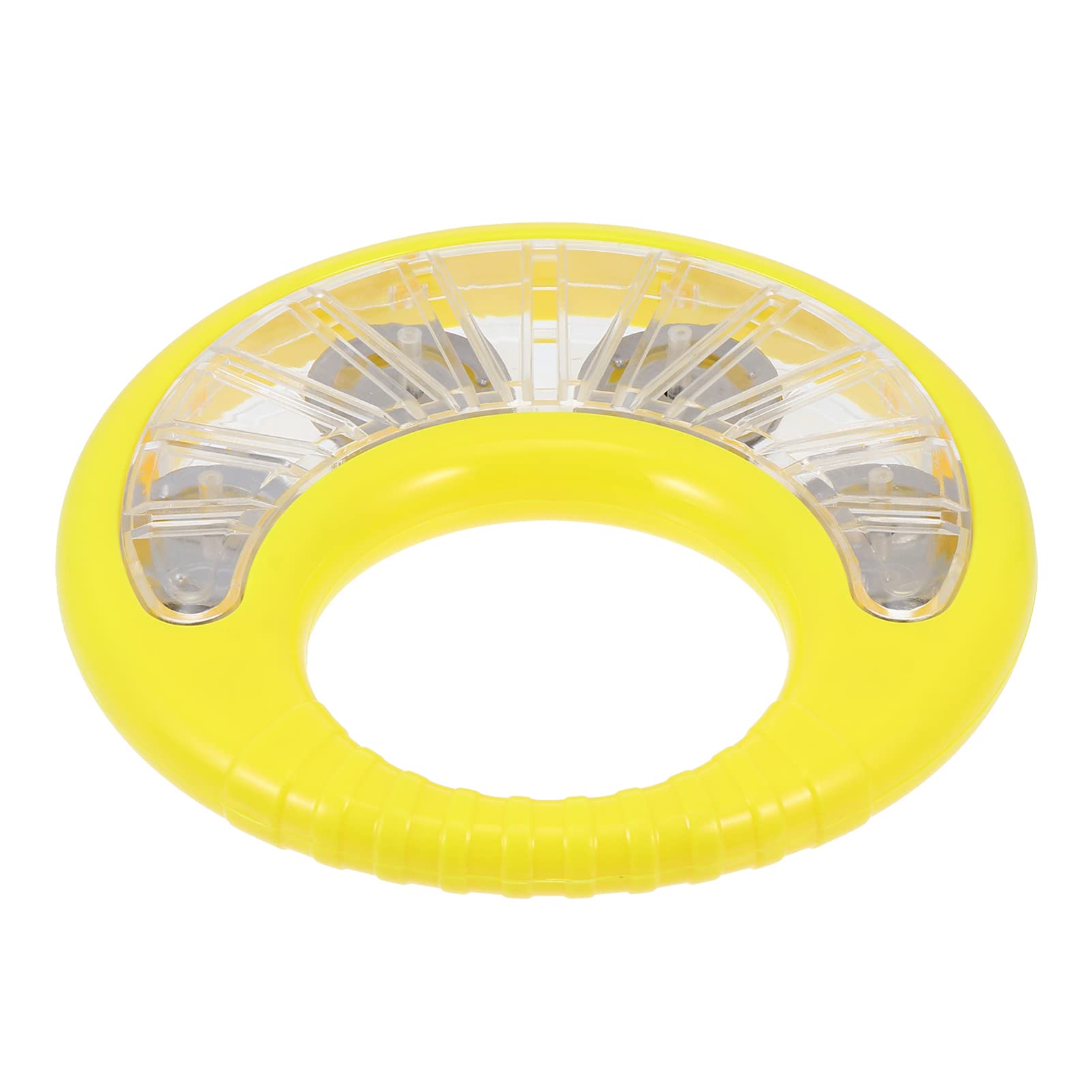 Heallily Hand Held Tambourine Toy Stainless Steel Jingles Bells Single Row Percussion Instrument Toys For Kids Preschool Educati
