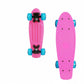 SNAPPSY 17 Inch Fish Skateboard LightUp Wheels Mini Cruiser Skateboard NonSlip Deck Penny Board for Kids, Beginners, Commuting