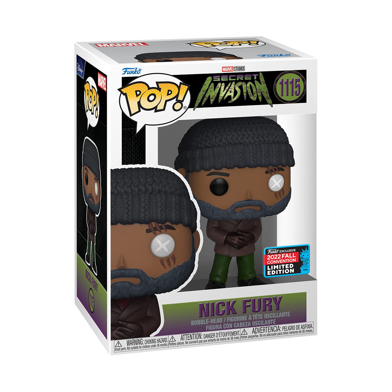 Nick Fury 1115 Exclusive Limited Edition Slip And Box Include