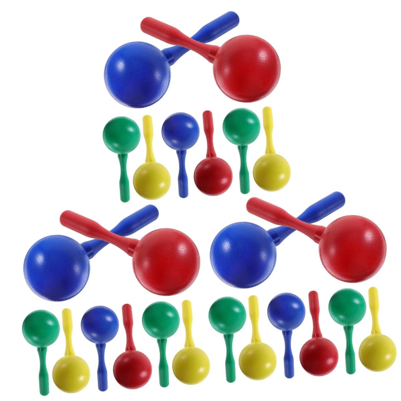 Excluzo 24 Pcs Maraca Toys For Kids Boys Kids Musical Instruments Child Plastic