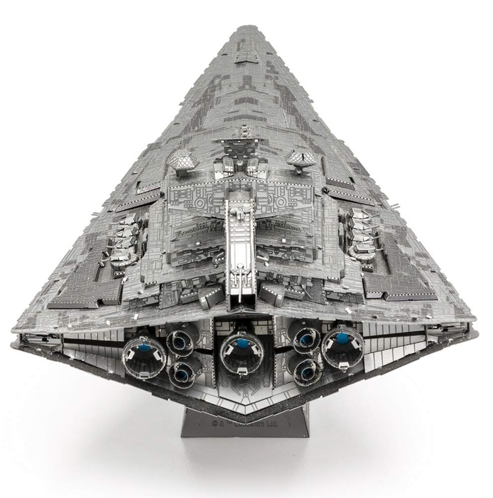 Metal Earth Puzzle 3D Destroyer Imperial Star Wars Metal Jigsaw Puzzles Buildable Model Kits For Adults Challenging Level 6.7 X 9.73 X 7.39 Inches