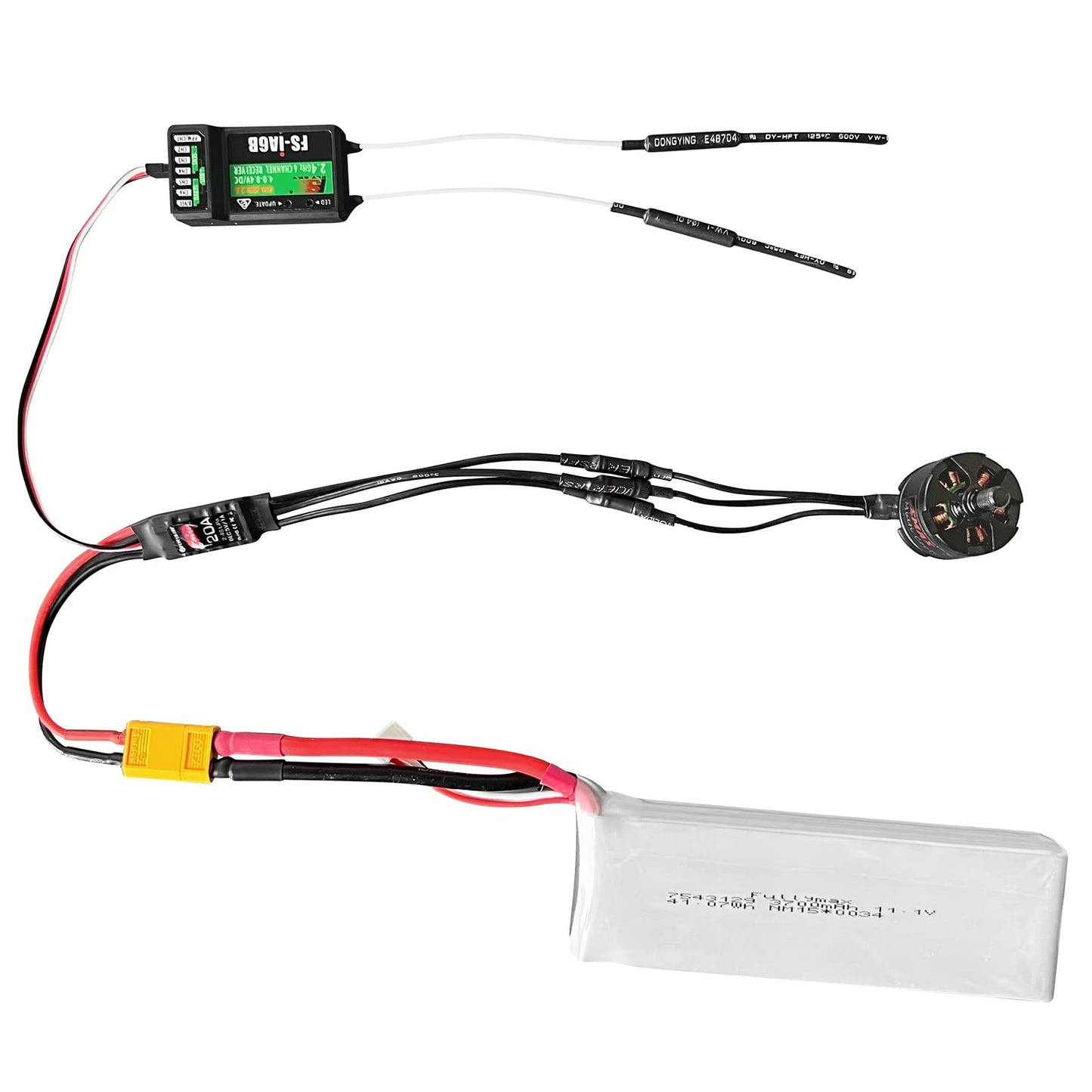 Flysky Fs-I6X 10Ch Transmitter With Fs-Ia10B Receiver, 2.4Ghz Rc Controller For Rc Car Boat Airplane Helicopter Drone Robot & Co