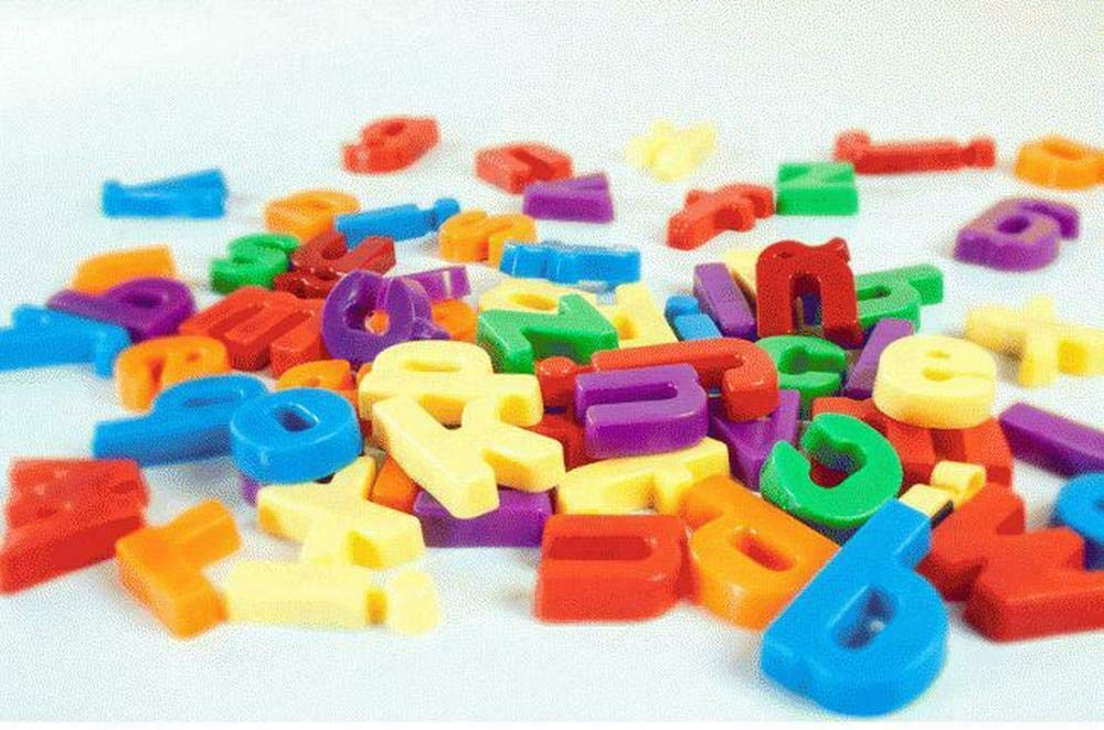 Miniland Educational - Magnetic Lowercase Letters Alphabet Jar (155 Pieces)