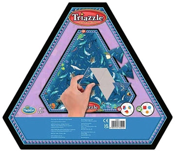 Think Fun Triazzle Picture-Matching Brainteaser (Dolphins) Puzzle for Ages 8 and Up (76491)