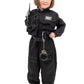 Little Adventures SWAT Police Hero Costume Set - Pretend Play Machine Washable (Medium Age 3-5)