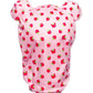 Rilakkuma Plush Sleeping Bag - Korilakkuma Strawberry - 13.5" Polyester Soft Toy, Model US10034