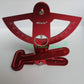 RC Plane Hobby Throw Meter for RC Models, Anodized Aluminum, Red, Model K-012-A