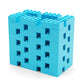 WYSWYG 140 Building Blocks Set - 2 x 4 Classic Bricks, Compatible, for Kids & MOC Lovers - Sky Blue.