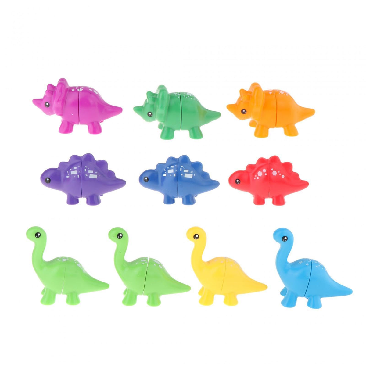 Merishopp Counting Sorting Toy Pairing Dinosaur Fine Motor Toy For Construction Skills Pattern