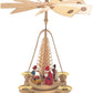 Alexander Taron Importer 1667 Richard Glaesser Pyramid-Santa and Toys-10.5 H W x 9.25, Brown