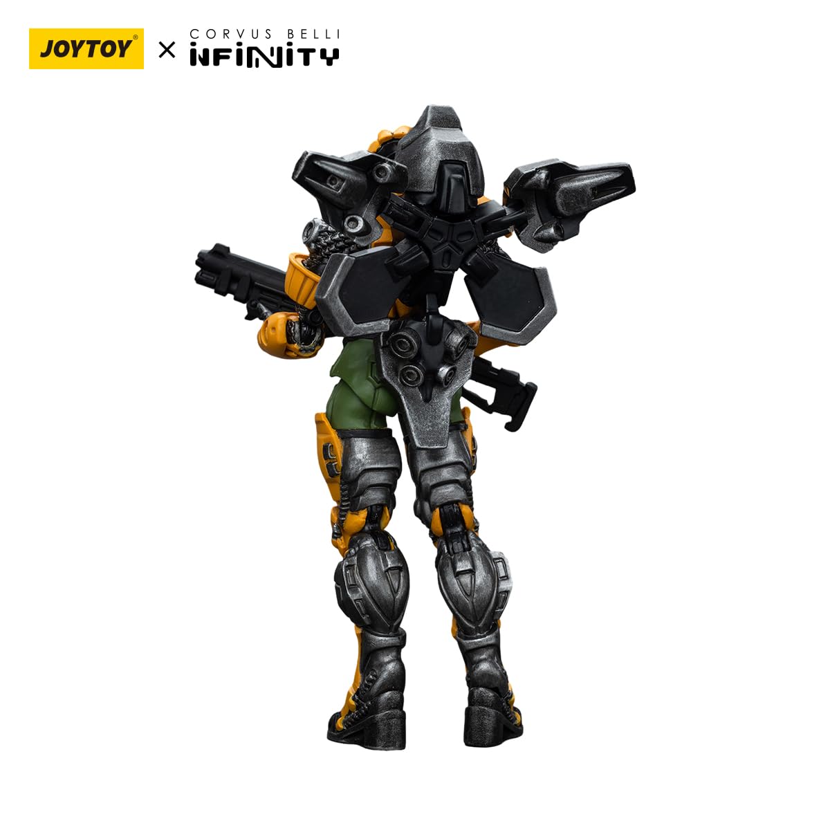 JOYTOY Infinity Yu Jing Black Ops Tiger Soldier, Female 1:18 Scale Action Figure Collection Model 4.25 inch