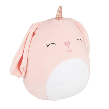 Squishmallows Easter Bunnycorn Plush Toy - 12" Pink Soft Squishy Stuffed Animal - Collectible Gift for Kids, Girls & Boys