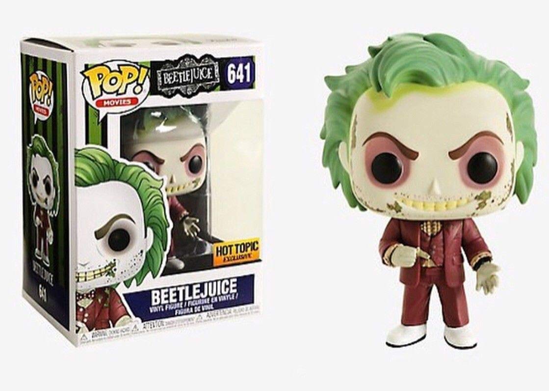 Funko Pop Movies: Beetlejuice In Tuxedo Collectible Figure, Multicolor