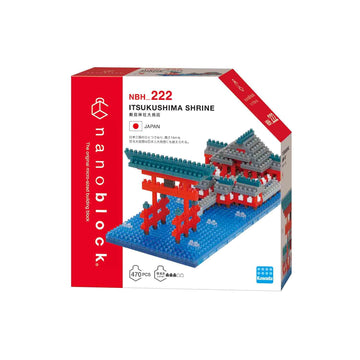Nanoblock - World Famous Buildings - Itsukushima Shrine, Sights To See Series Building Kit