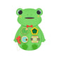 Monlurd Wooden Frog Sensory Wall Toy, Busy Board For Toddlers, Montessori Sensory Wall Panel For Kids, Ideal For Classroom, Play