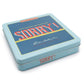 WS Game Company Sorry! Nostalgia Edition Board Game - Collectible Tin, Teal, One Size, Model WS22504, Metal Material