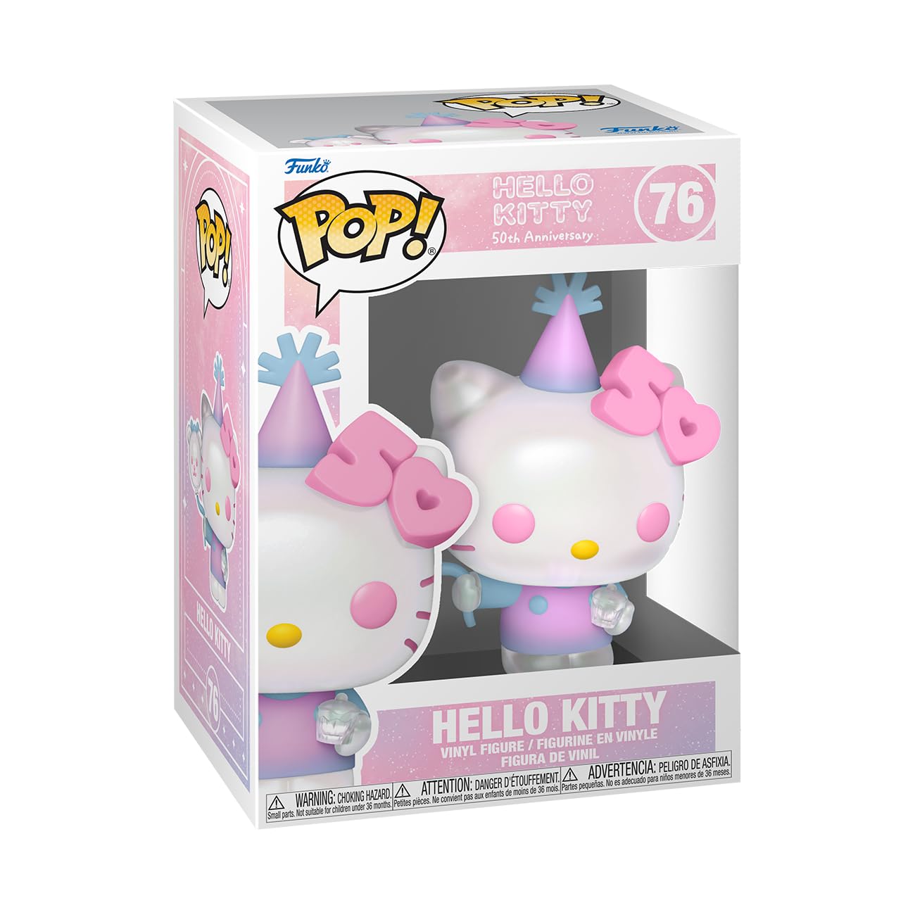 Funko Pop! Sanrio: Hello Kitty 50Th - Hello Kitty With Balloons - Collectable Vinyl Figure - Gift Idea - Official Merchandise - For Kids & Adults - Anime Fans - Model Figure For Collectors
