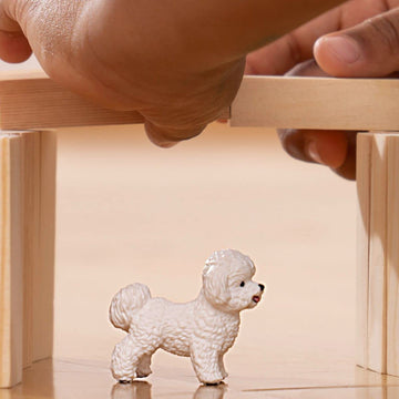 Schleich Farm World New 2023, Farm Animal Toys For Boys And Girls, Bichon Frise Toy Dog Figurine, Ages 3+