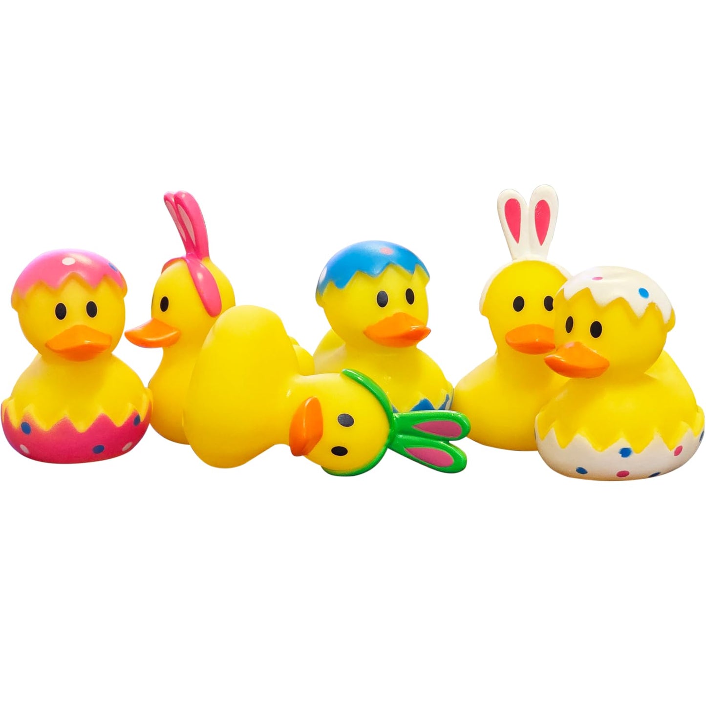 Easter Rubber Duck Toy Bunny Rabbit Duckies For Kids Easter Eggs, Bath Birthday Gifts Baby Showers Summer Beach And Pool Activit