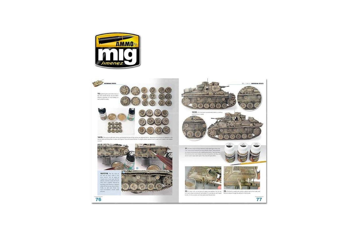 Ammo Mig-6153 Encyclopedia Of Armour Modelling Techniques Vol. 4-Weathering English, Multicolour