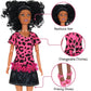 12 Piece African American Black Toy Doll Playset  11.8 enhanced Fashion Diversity Dolls  Variety Pack for Kids  Girls' Party Favors
