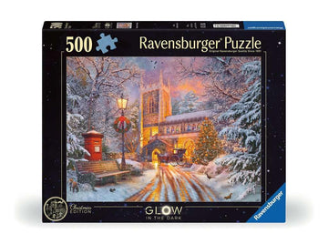Ravensburger Magical Christmas - 500 Piece Jigsaw Puzzle | Festive & Illuminated Winter Scene | enhanced Quality