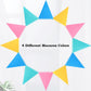 Outus 6 Sets Rainbow Pennant Banner Flags Garland Multicolor Bunting String Triangle Flags Bulk Rainbow Bunting for School Class