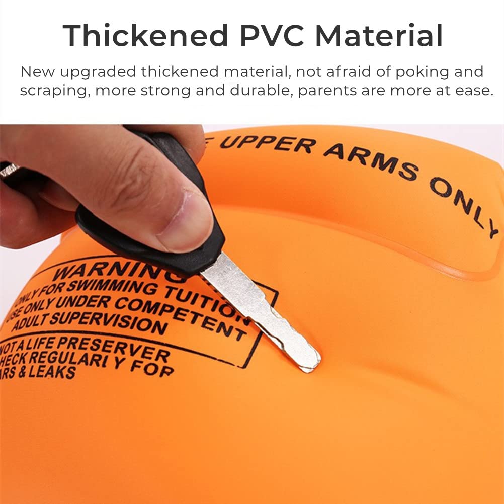 Arm Floaties For Kids And Adults (2 Pack) - Pool Floats Arm Bands Inflatable Swim Rings Pvc Arm Floater For Toddlers Kids 3-5-6-