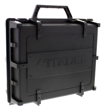 Games Workshop Warhammer 40,000 Citadel Skirmish Figure Case, Black, Plastic, 12x10x4.6 cm, Model 99239999074