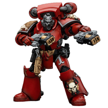 Beerise Joytoy 1/18 Action Figures - Warhammer The Horus Heresy Blood Angels Angel'S Tears Squad Erelim With Volkite Serpentas -