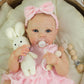Ksbd Lifelike Reborn Baby Dolls - 20 Inch Cute Realistic Silicone Baby Girl Doll