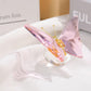 Movdyka Crystal Butterfly Decor Figurines Gifts For Women, Pink Glass Butterfly Craft Desk Office Dcorations Table Centerpieces,