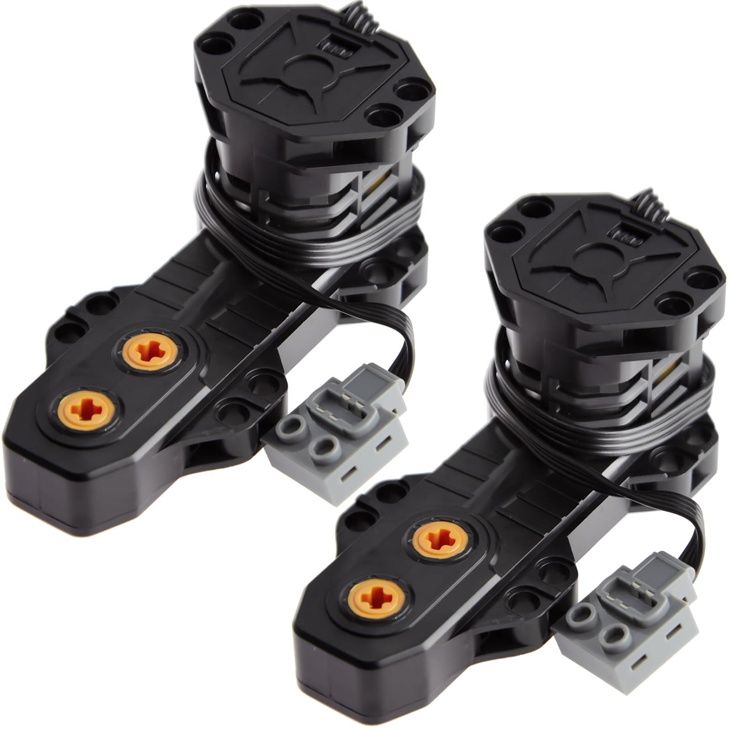 Habow Technic Power-Functions Buggy-Motor 5292 (2 Pieces) Compatible with Lego-Motor MOC Technic Parts