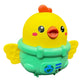 Loom Tree Cartoon Press Inertial Toys Space Chicken Educational Toys Pressing Animal Green | Toys For Baby | Developmental Baby 