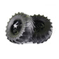 Building Blocks Technical Parts 2Pcs Tyre Tractor Dia. 107X44 & Rim Dia 56 X 34 Compatible With Major Brand For Kids Boys Toy