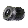 Building Blocks Technical Parts 2Pcs Tyre Tractor Dia. 107X44 & Rim Dia 56 X 34 Compatible With Major Brand For Kids Boys Toy