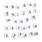 Hand2Mind Plastic Lowercase Alphabet Letter Tiles, Plastic Letters For Kids, Phonics Manipulatives, Science Of Reading Alphabet