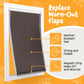 Extra Large Replacement Dog Door Flap compatible with PetSafe Freedom Doggie Doors PAc 11-11040 - Measures 13 34A x 23 34A Made
