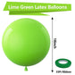 Bezente Lime Green Balloons 18 Inch- 30 Pack Large Thick Green Balloons Big Round Light Green Latex Balloons For Birthday Baby S