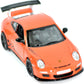 KiNSMART Porsche 911 GT3 RS SetOf4 1:36 Scale 5'' Die Cast Model Toy Super Sports Car White/Orange/Silver/Black