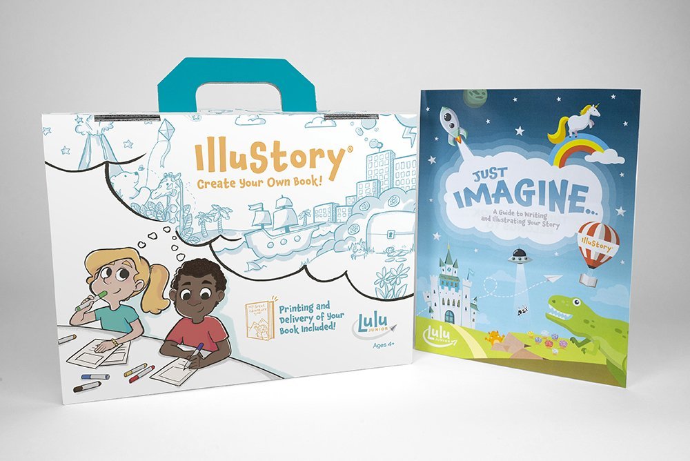 Lulu Jr. Illustory Book Making Kit - Mixed Materials, Multicolor, Model 3010-V1