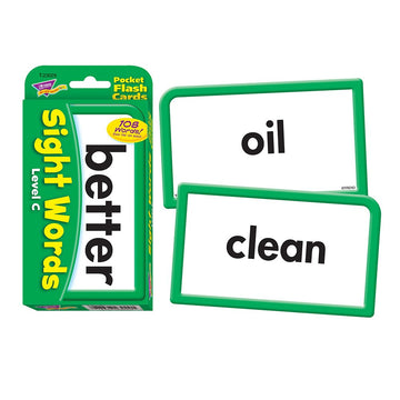 Sight Words Level C Flash Cards [Set Of 3]