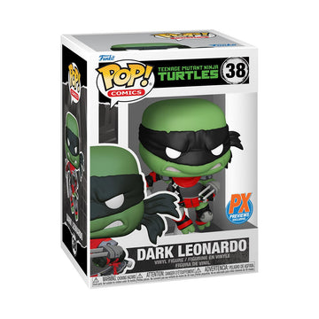 Pop! Comics: Teenage Mutant Ninja Turtles - Dark Leonardo Previews limited availability Vinyl Figure