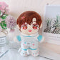 Niannyyhouse Doll Dressup 7.8In/20Cm Plush Doll Clothes Blue Dog Suit Stuffed Figures Toys Accessories