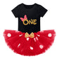 First Birthday Girl Outfit It'S My 1St Birthday Outfits Cake Smash Tutu For Toddler Girls Baby Halloween Costumes Christmas Romp