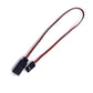 Aliotech 300mm Remote Control Servo Extension Cord Cable Male to Female Servo Extension Lead Wire Cable for RC JR Futaba RC Car